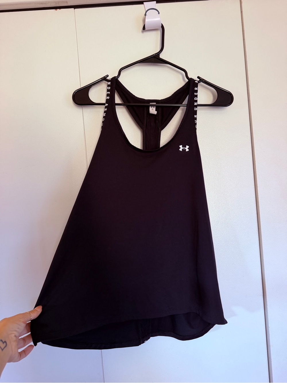 Under Armour Black Athletic Racerback Tank
